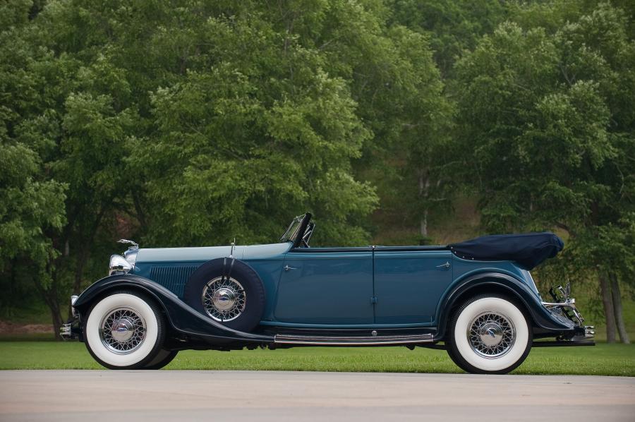  Lincoln Model KB Custom Convertible Sedan by Dietrich 1933 года  (фото 4 из 17)